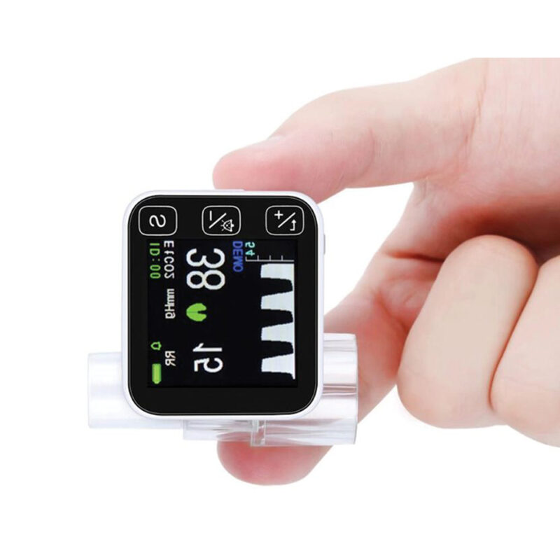Portable capnograph Capno Cube Creative Medical