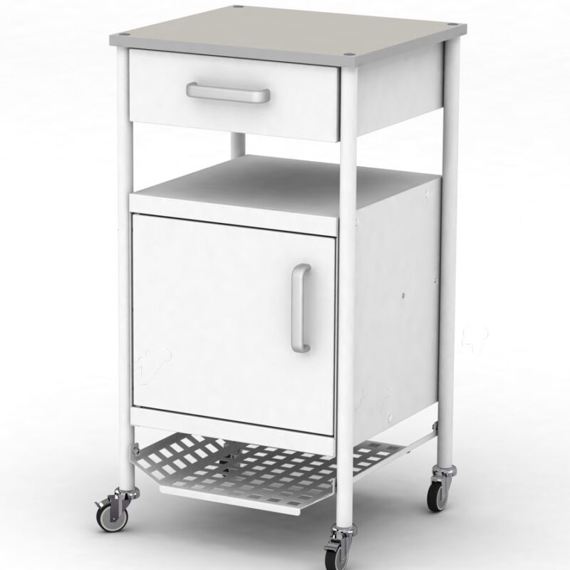 Medical bedside table AMED TP2.110