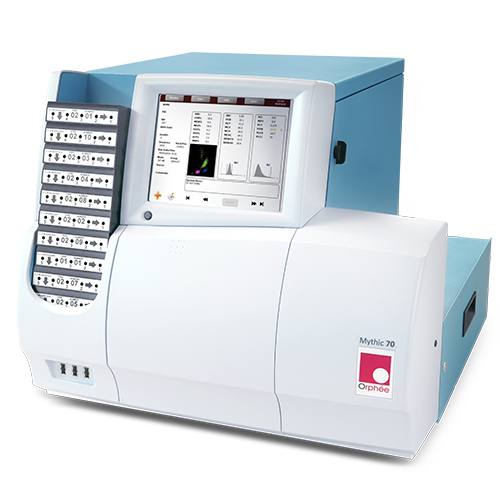 Automatic haematology analyser ORPHEE MYTHIC 70 (with autosampler)