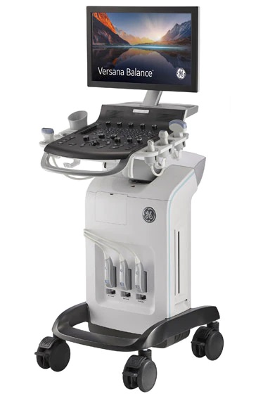Universal high-end ultrasound system +2 transducers Versana Balance GE Healthcare