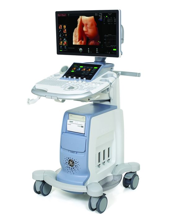 GE Healthcare (USA) Voluson S10 Expert ultrasound diagnostic system, complete with two transducers