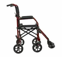 Крісло-каталка алюмінієве Karadeniz Medical G505 - Зображення 3