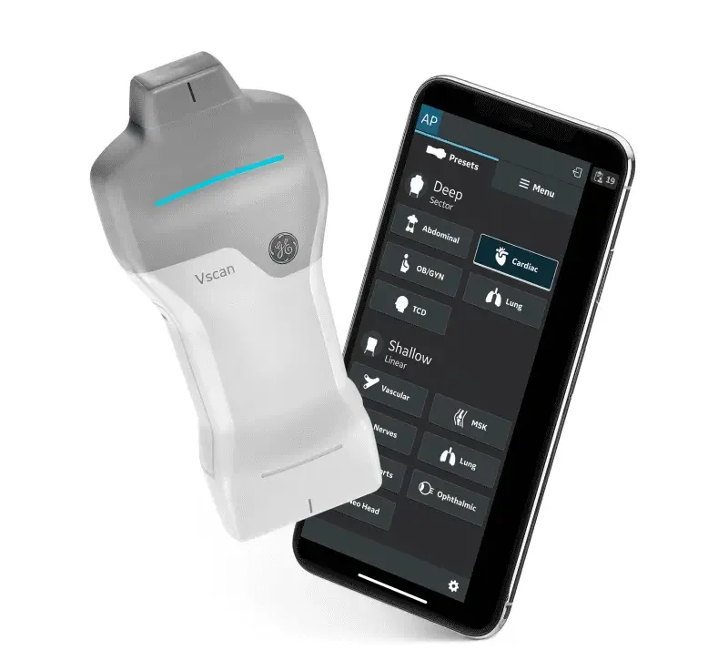 Portable ultrasound machine Vscan Air SL GE Healthcare (USA)