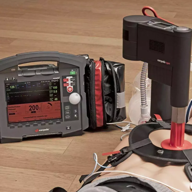 Corpuls3 Touch basic model defibrillator/monitor, fully equipped (Germany)