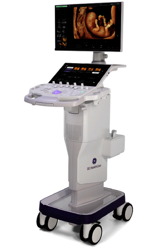Voluson Performance stationary ultrasound diagnostic system, supplied with two Healthcare (USA) transducers