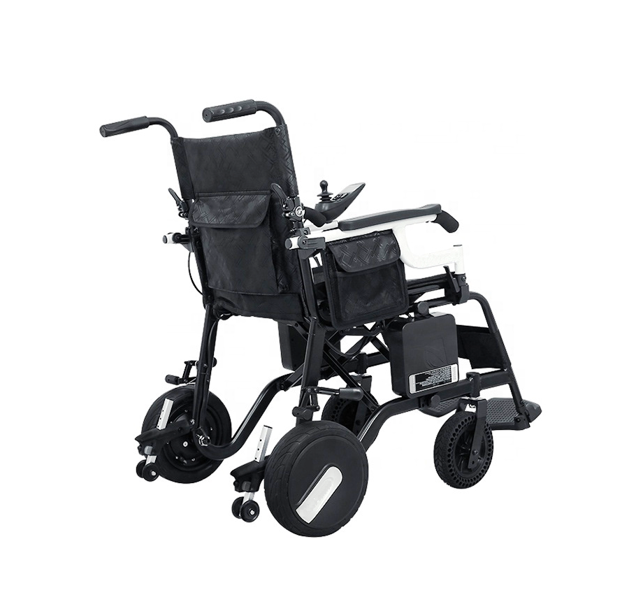 Легка складана електрична коляска для інвалідів MIRID D6030 (Батарея ємність 10 Аг) — изображение 3