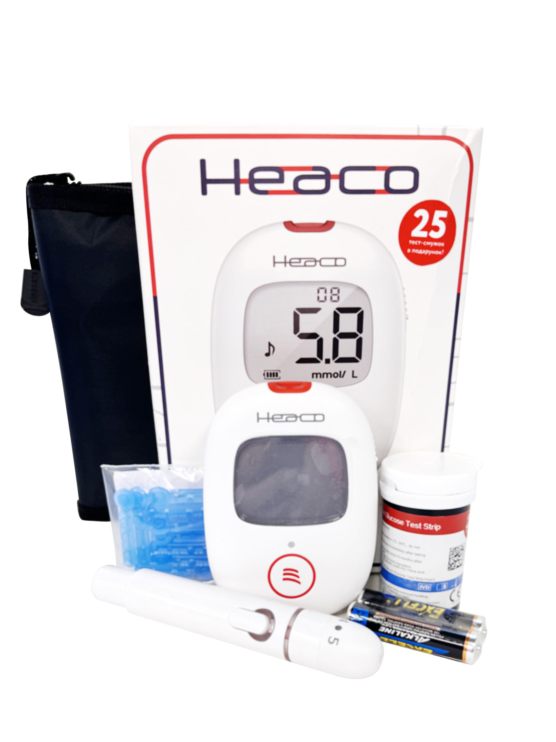 Глюкометр Heaco Safe AQ Voice - Image 2