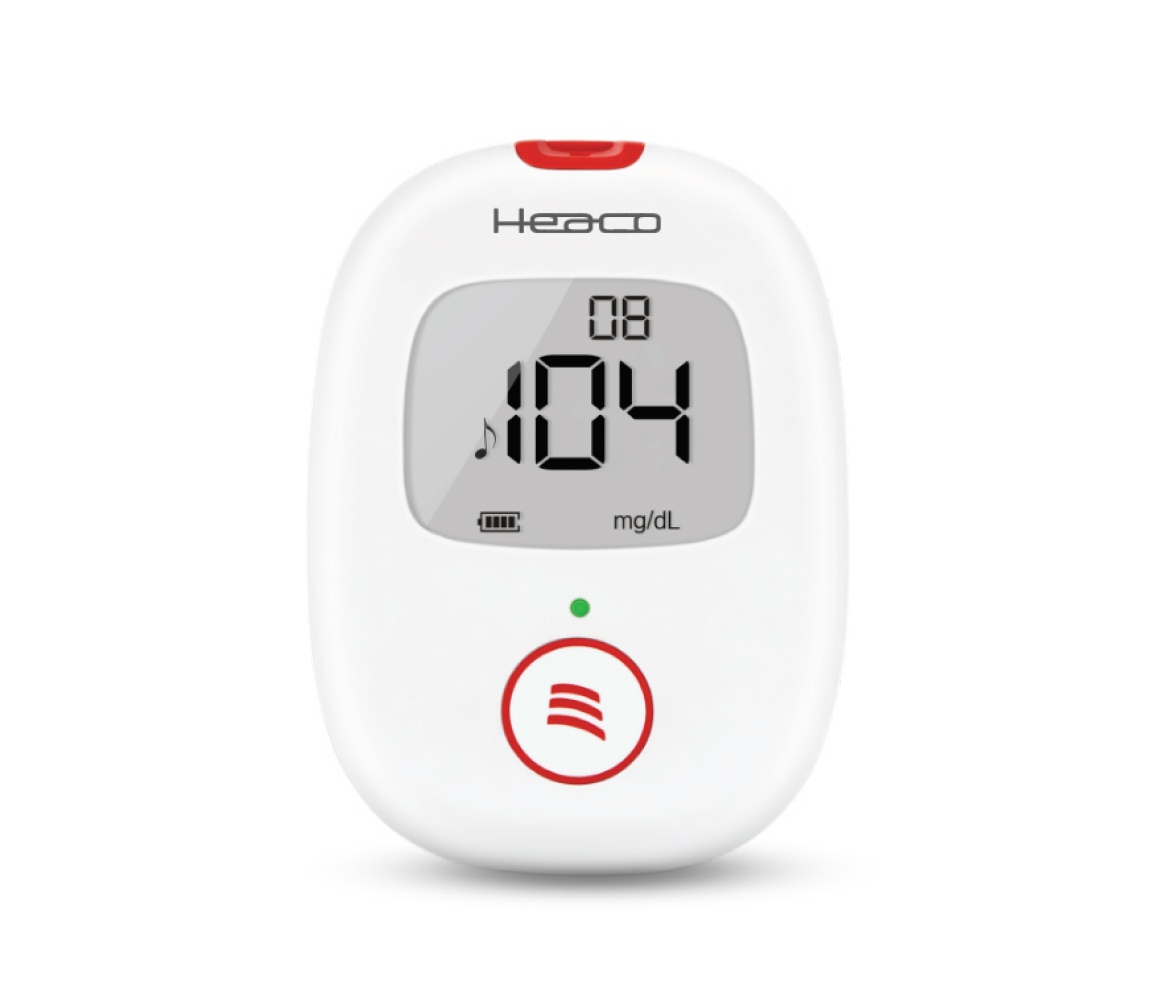 Heaco Safe AQ Voice blood glucose meter