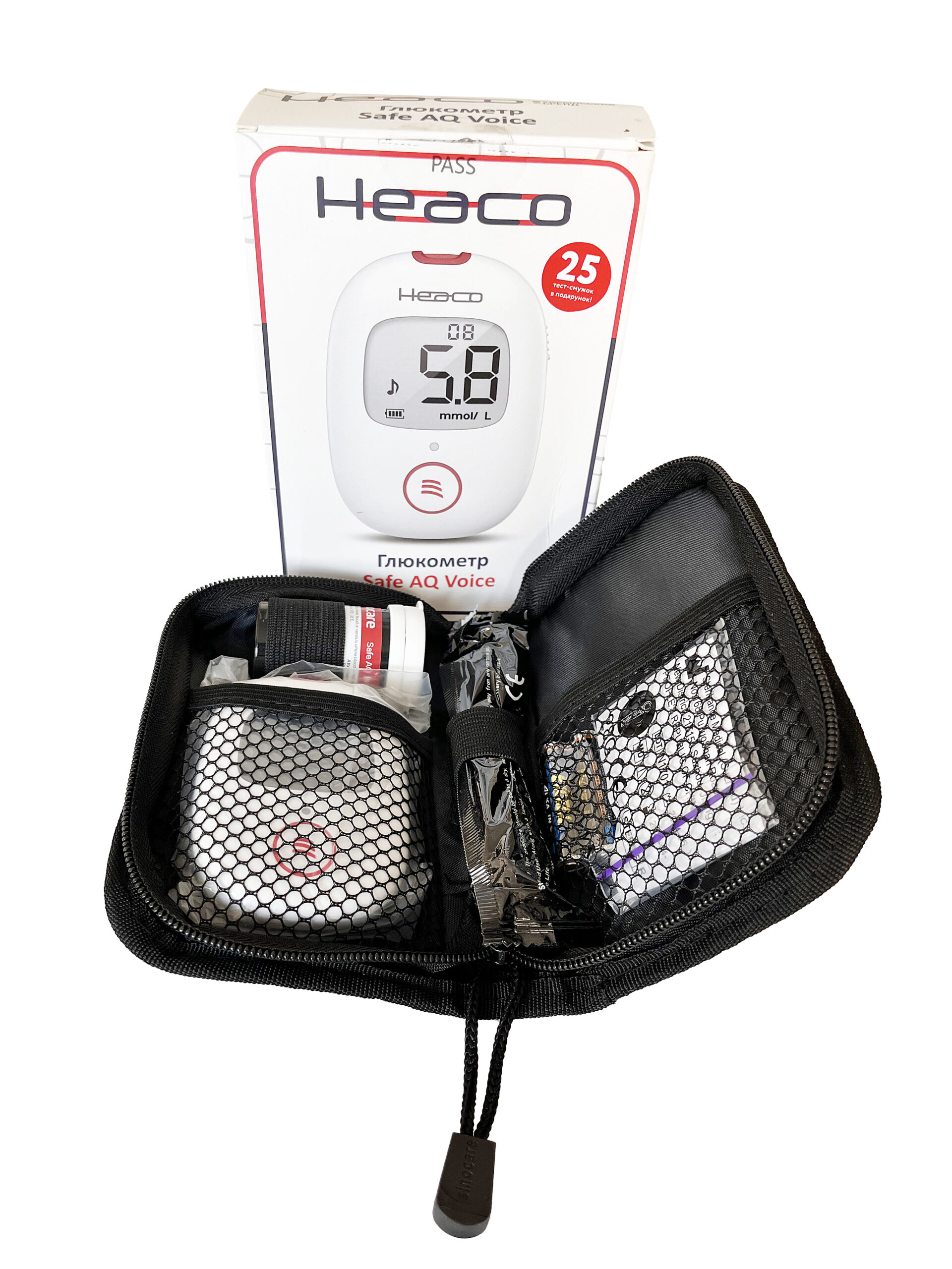 Глюкометр Heaco Safe AQ Voice - Image 3