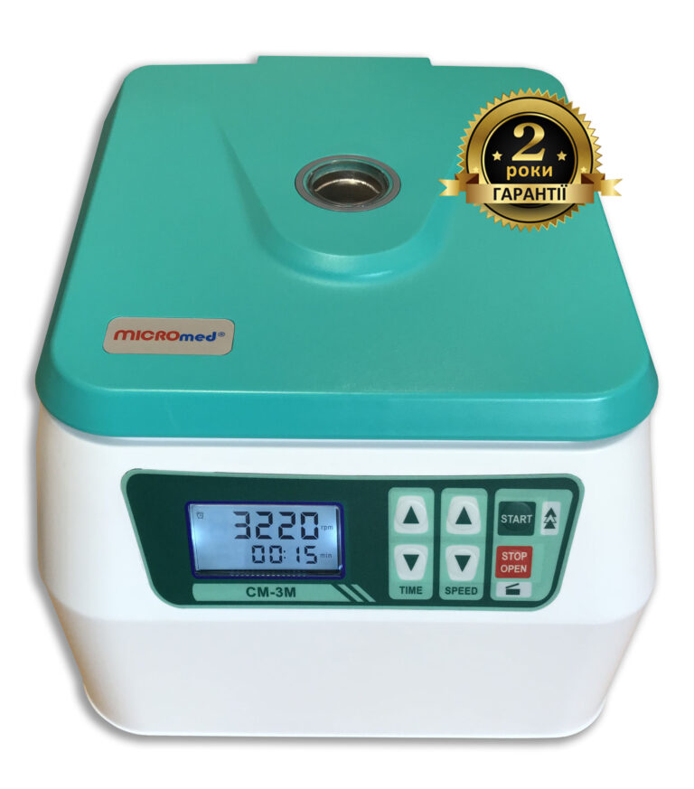 MICROmed SM-3M laboratory centrifuge for 15 ml test tubes