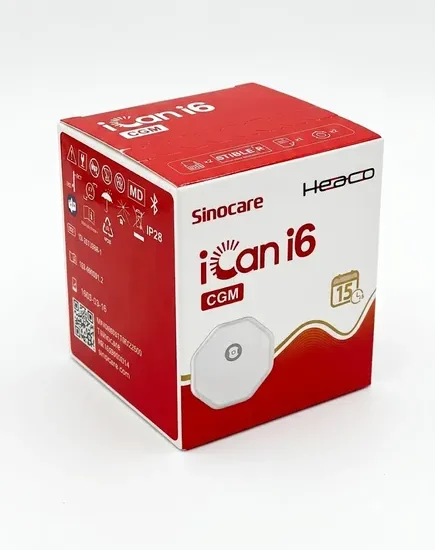 Система безперервного моніторингу глюкози iCan i6 Sinocare