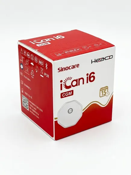 Система безперервного моніторингу глюкози iCan i6 Sinocare